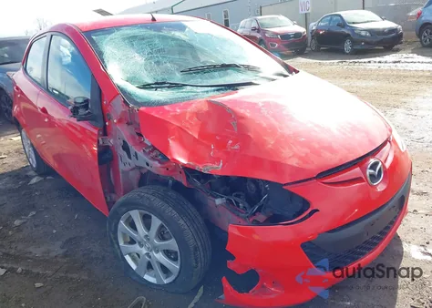 2011 Mazda Mazda2 Touring z USA, uszkodzony, nr VIN JM1DE1HYXB0118952